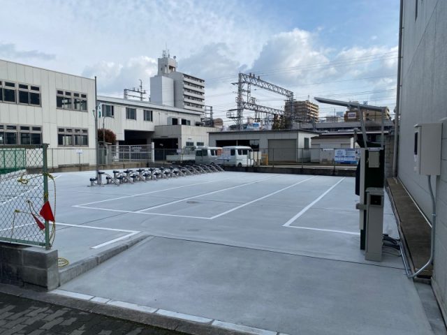 【エコステーション21】淀川区役所跡駐輪場